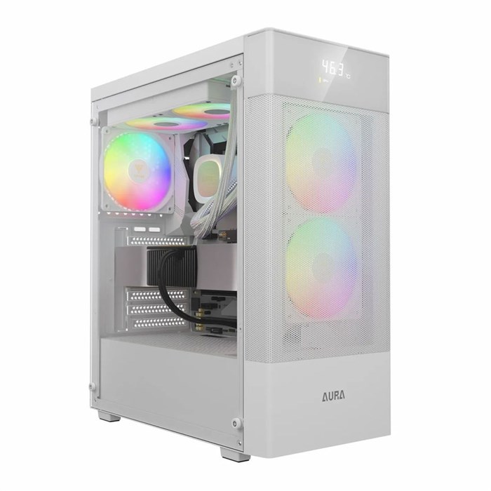 کیس گیم دیاس AURA GC5 ELITE ARGB WHITE